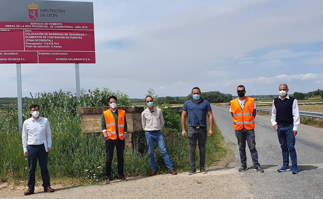 La Diputación culmina la reposición de barreras de seguridad en 13 carreteras tras una inversión de 174.878 euros