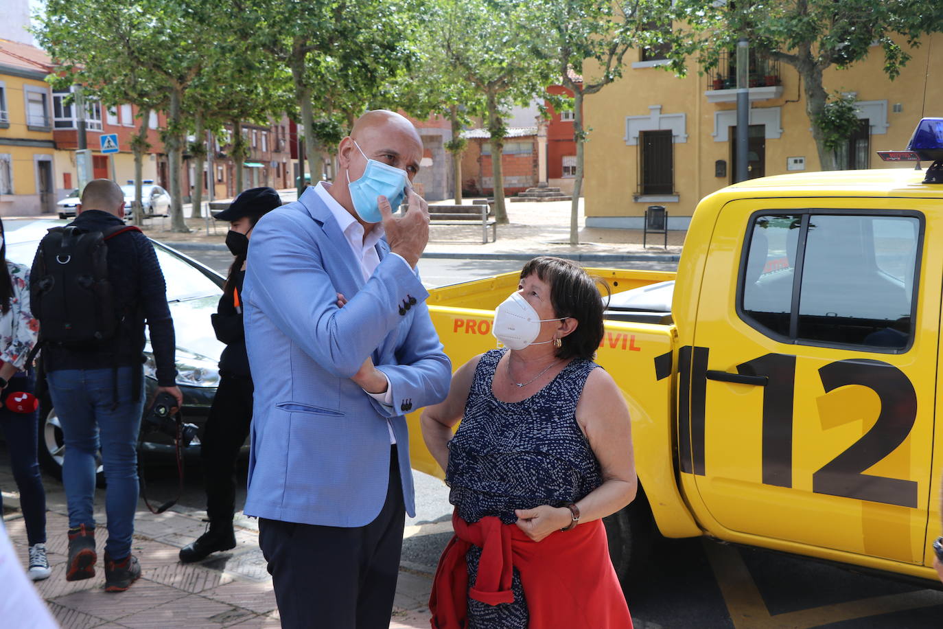 El puesto de información al peregrino de Puentecastro recupera su actividad con el objetivo de recuperar sus cifras de antes de la pandemia.