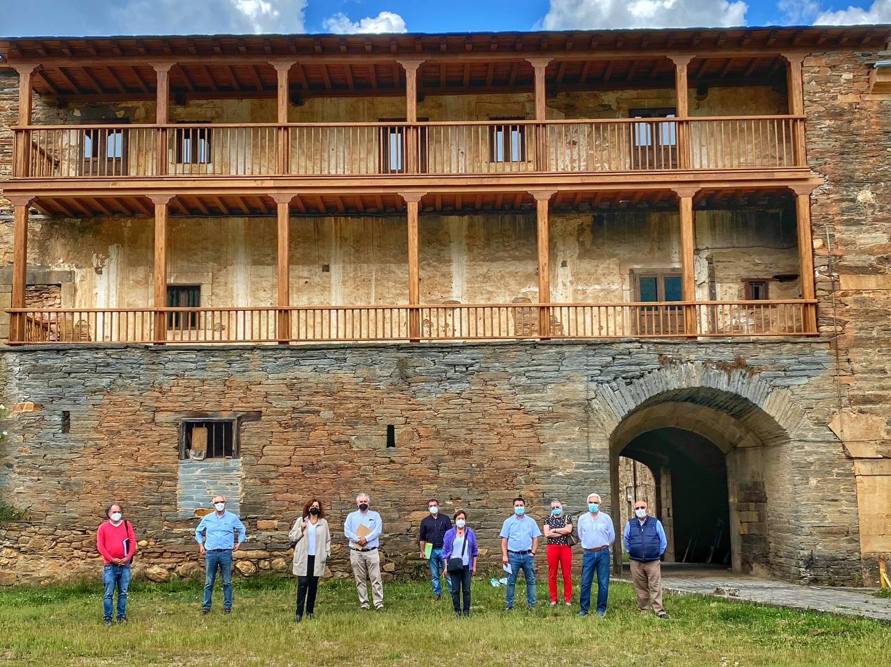 Fotos: Finalizada la restauración del Monasterio de San Andrés en Vega de Espinareda