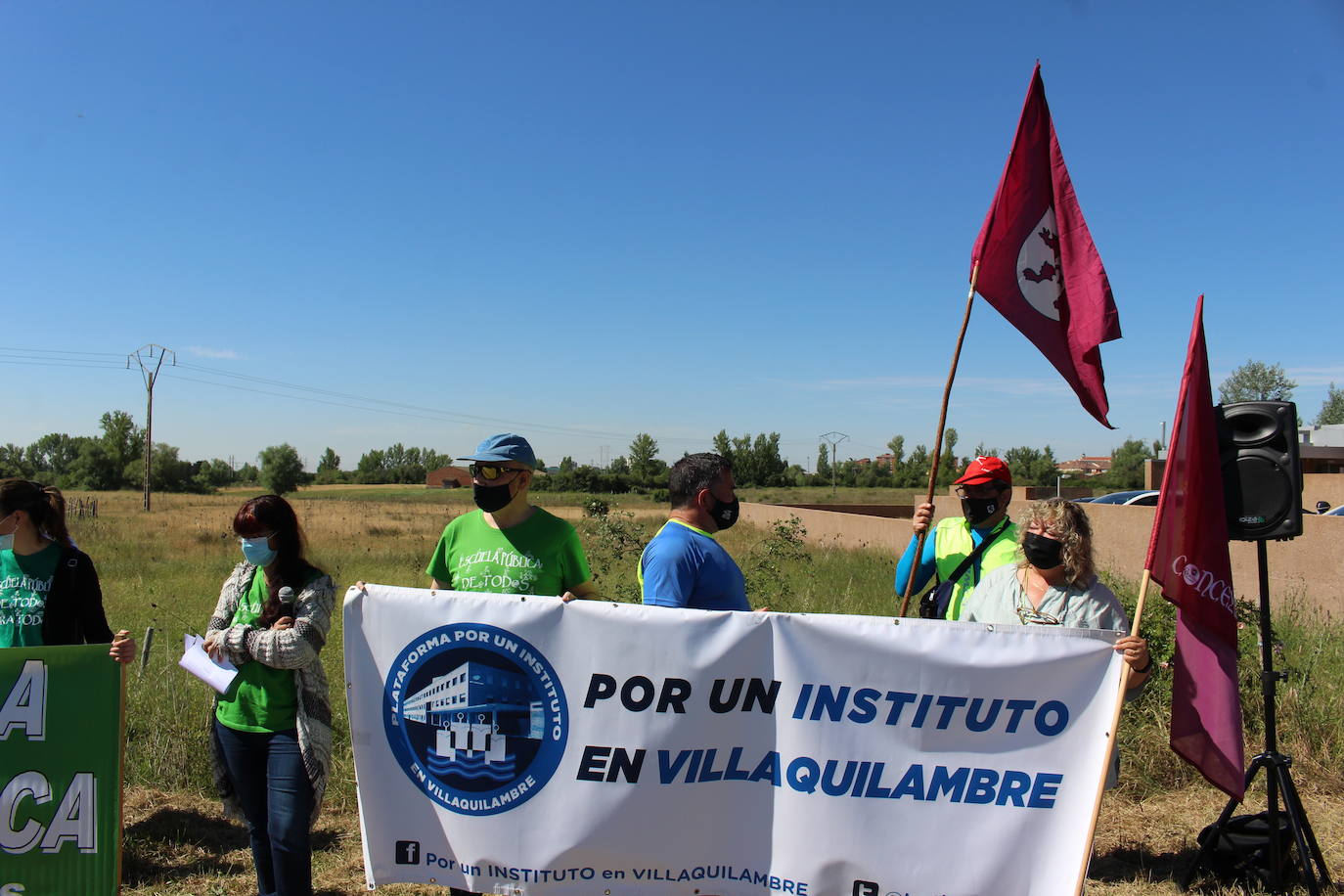 Villaquilambre reclama un nuevo instituto y un centro de salud frente a las parcelas destinadas a su ubicación.