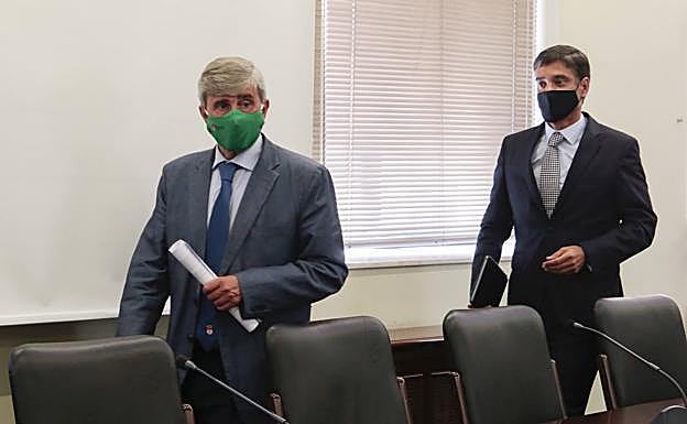 Galería. Rueda de prensa en la Universidad de León.