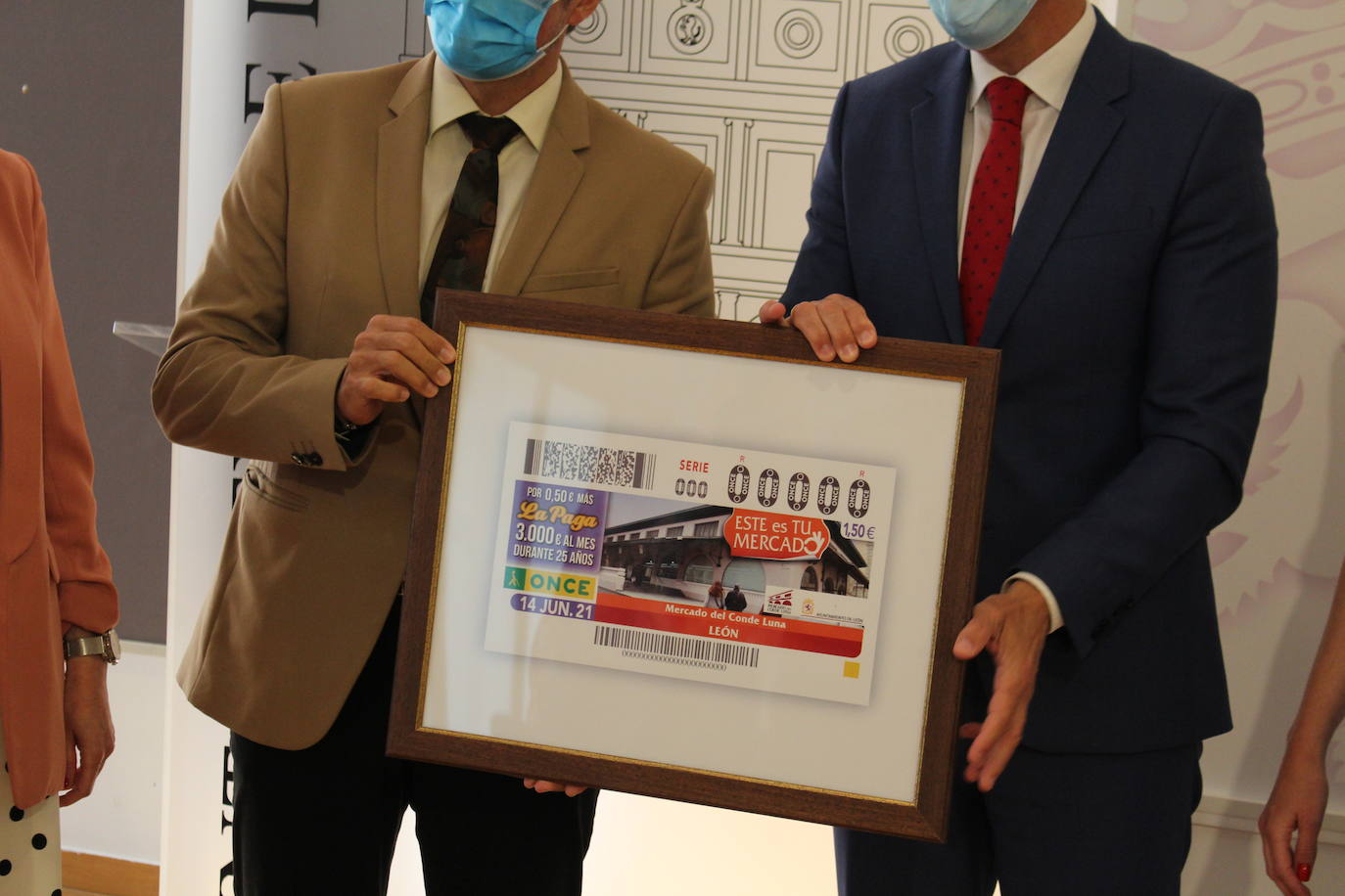 El mercado leonés será la imagen del cupón de la Once del próximo lunes 14 de junio.