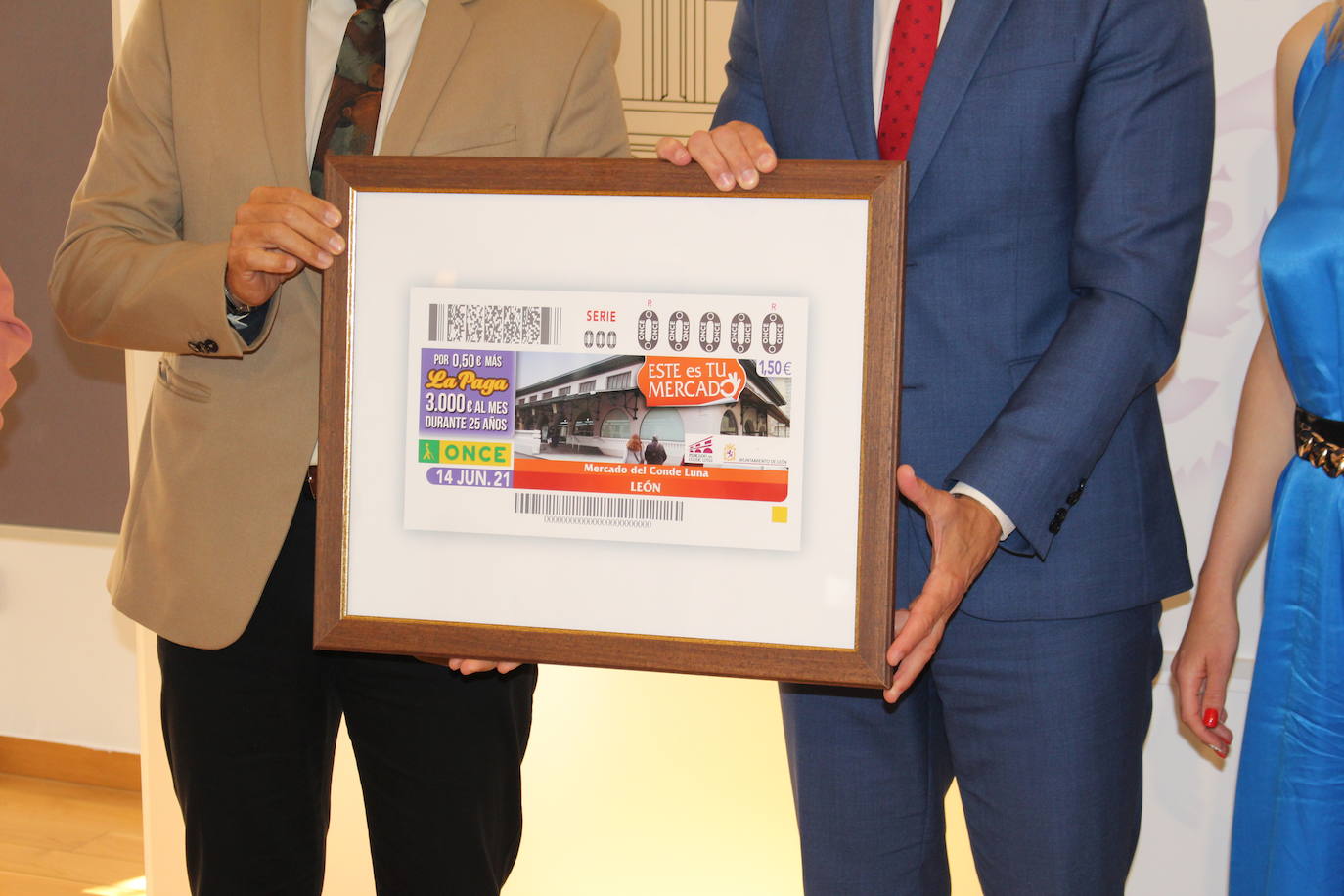 El mercado leonés será la imagen del cupón de la Once del próximo lunes 14 de junio.