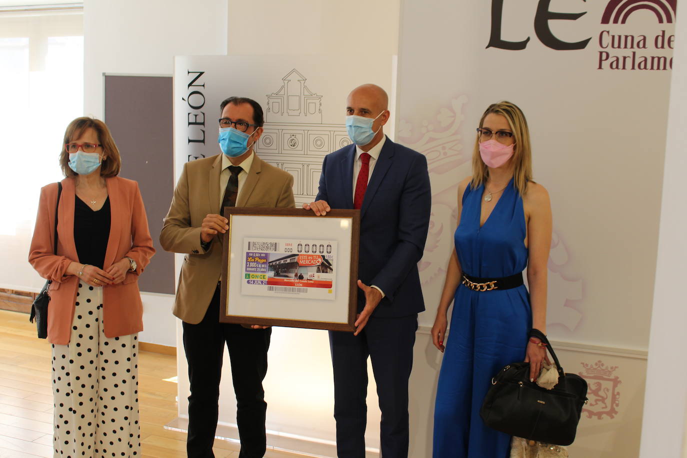 El mercado leonés será la imagen del cupón de la Once del próximo lunes 14 de junio.