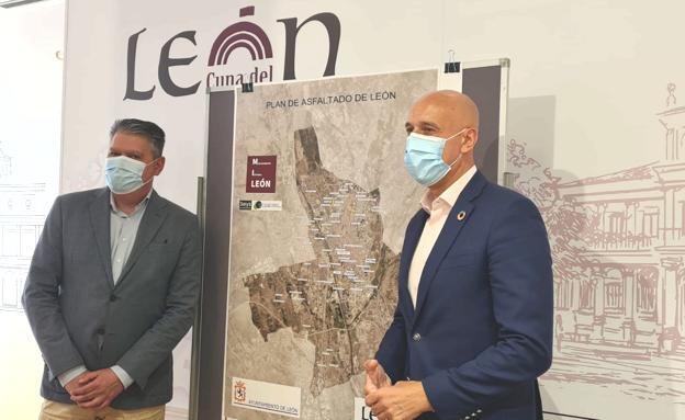 Presentación del Plan de Asfaltado de León.