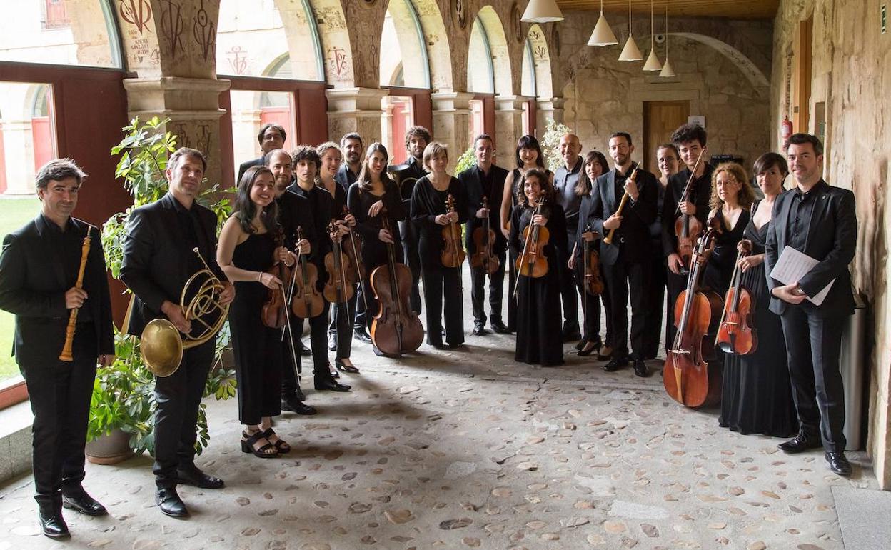 Imagen de la orquesta Barroca de la Universidad de Salamanca, 