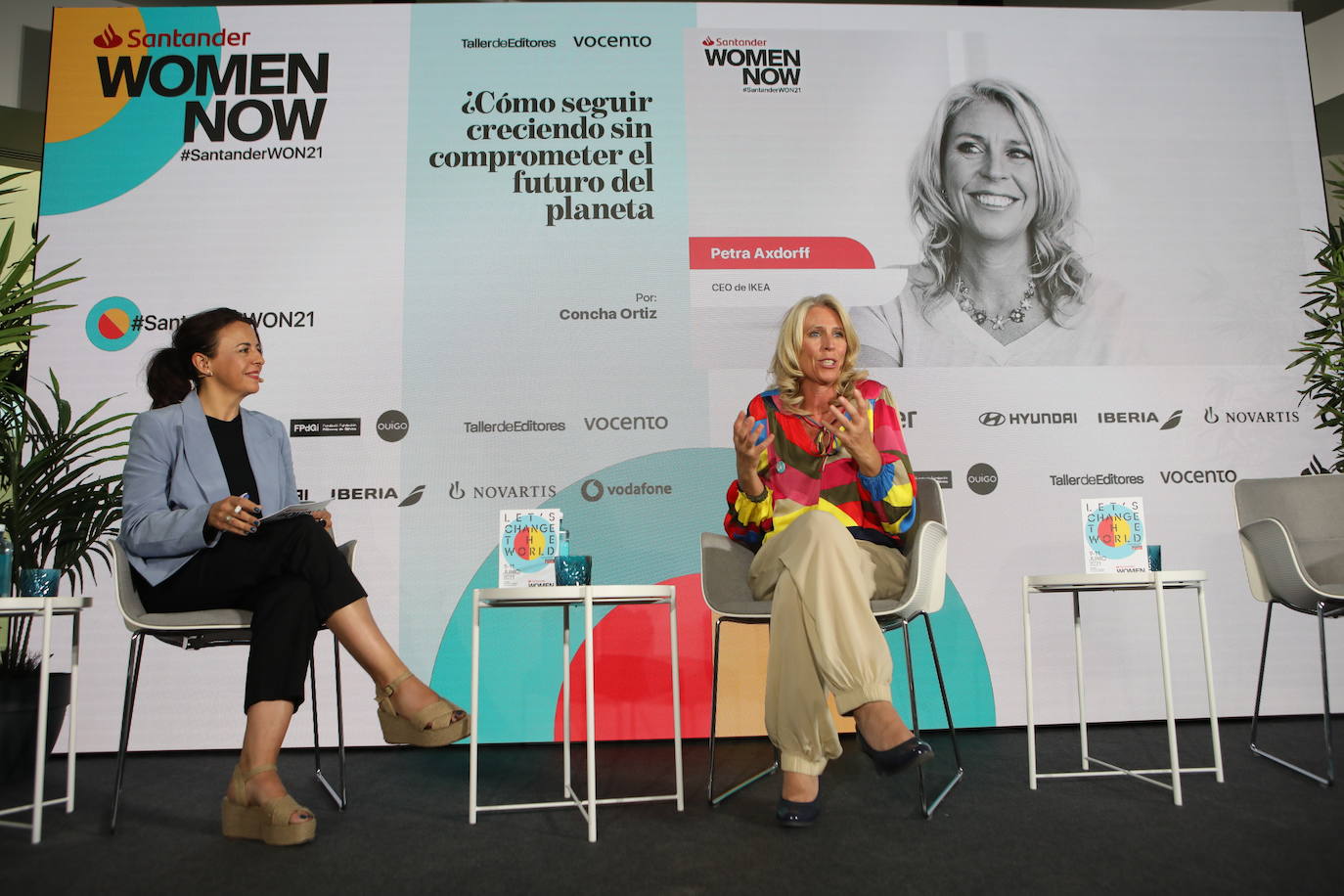 Petra Axdorff, CEO de IKEA, durante su intervención en el Santander WomenNOW.