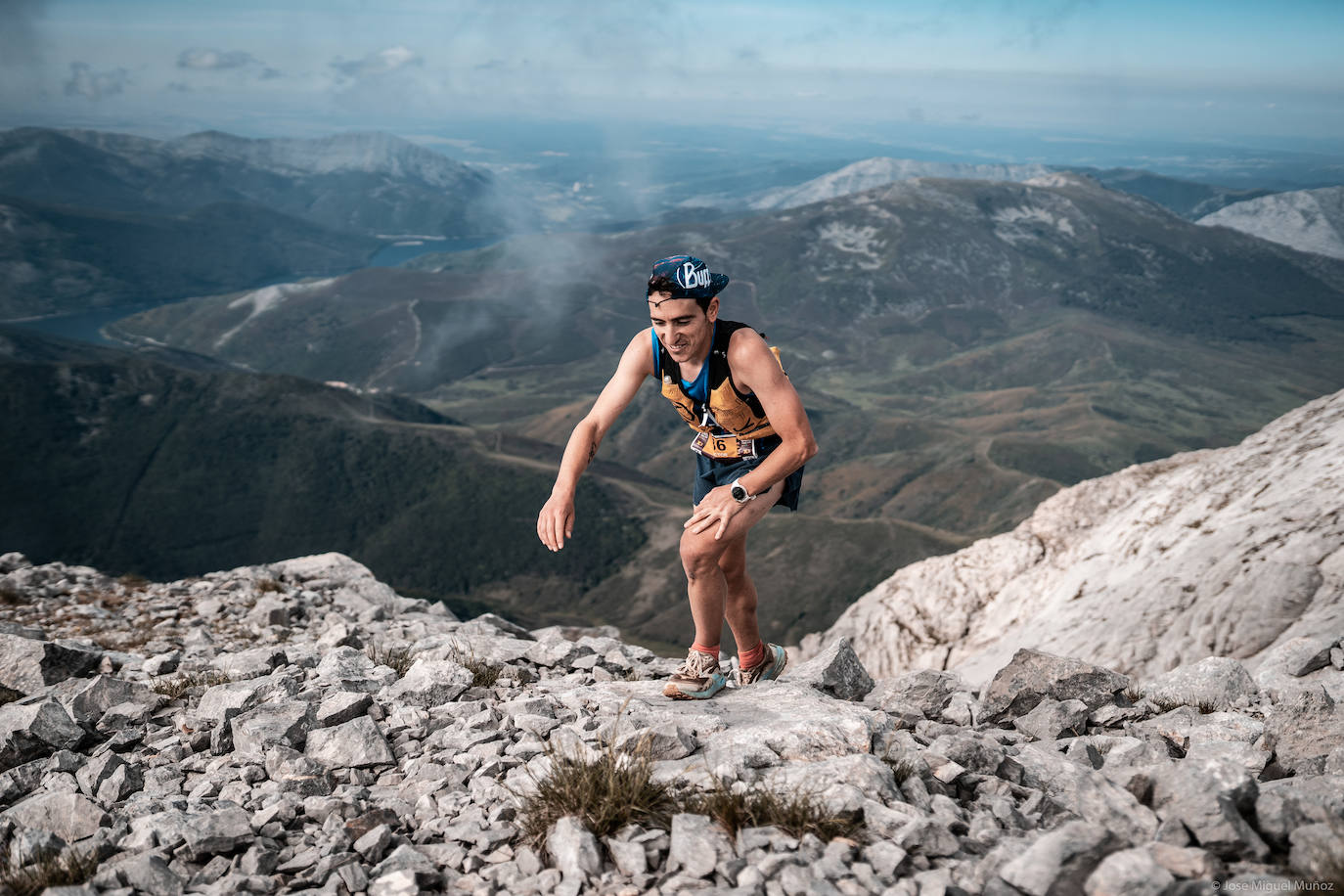 El abrupto pico Espigüete, protagonista en la segunda etapa de Riaño Trail Run