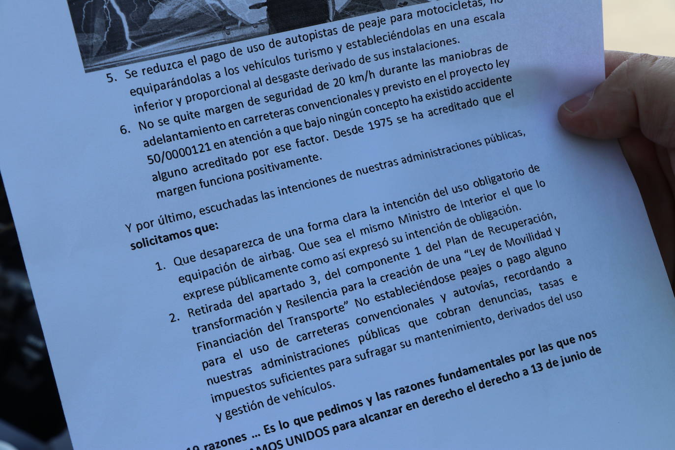 Fotos: «Por el derecho a la vida y a la movilidad en libertad»