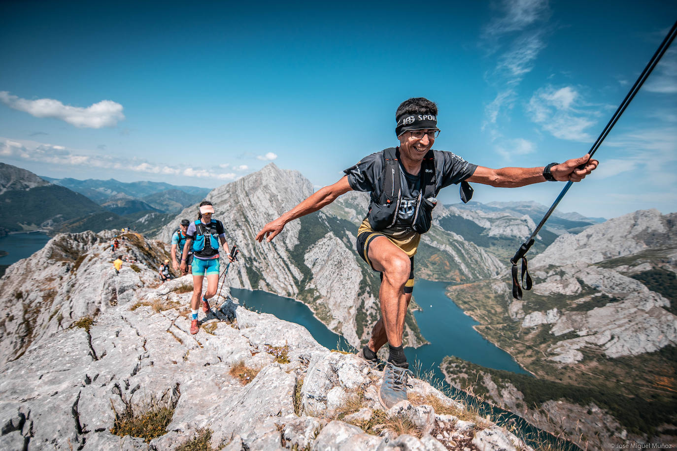 La subida al pico Gilbo pone la guinda a la cuarta edición de Riaño Trail Run