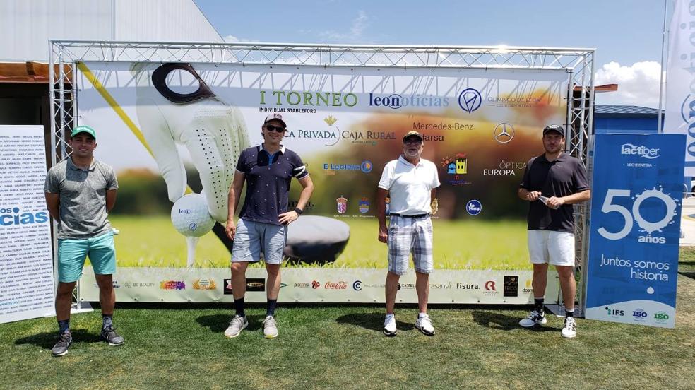 El photocall del I Torneo de Golf leonoticias