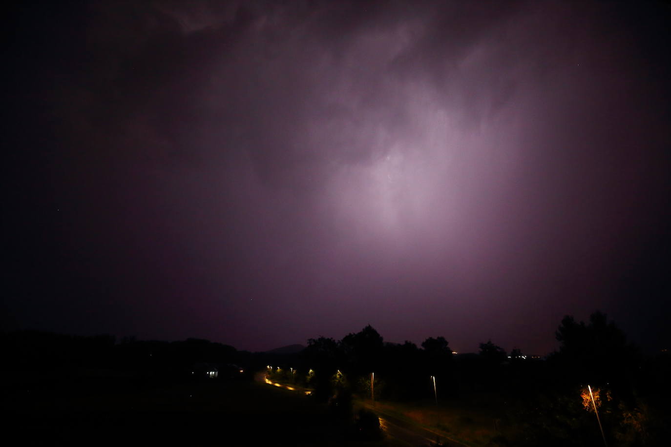 Fotos: Intensa tormenta en El Bierzo