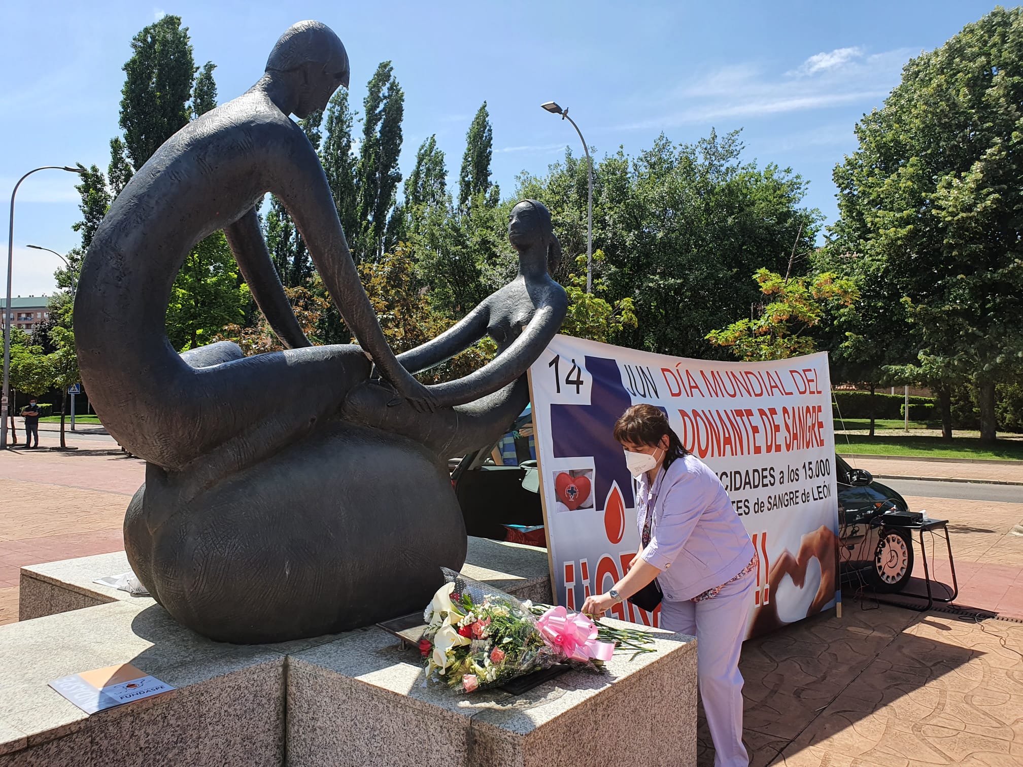 Homenaje a los donantes con motivo del Día Mundial del Donante de Sangre