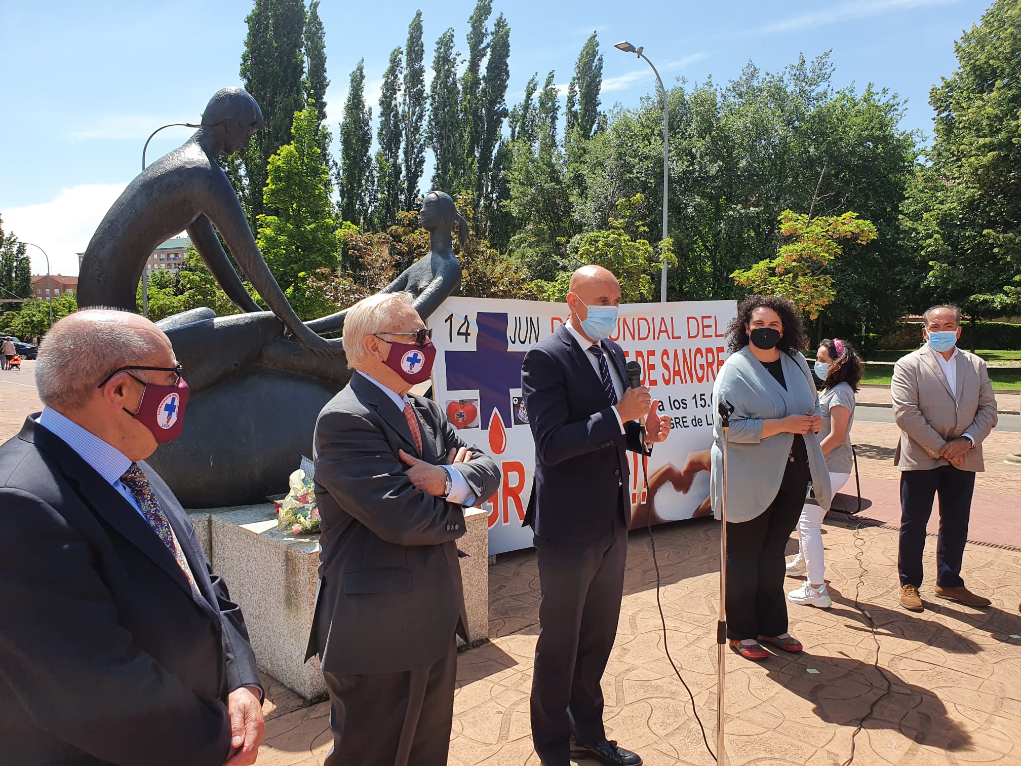Homenaje a los donantes con motivo del Día Mundial del Donante de Sangre
