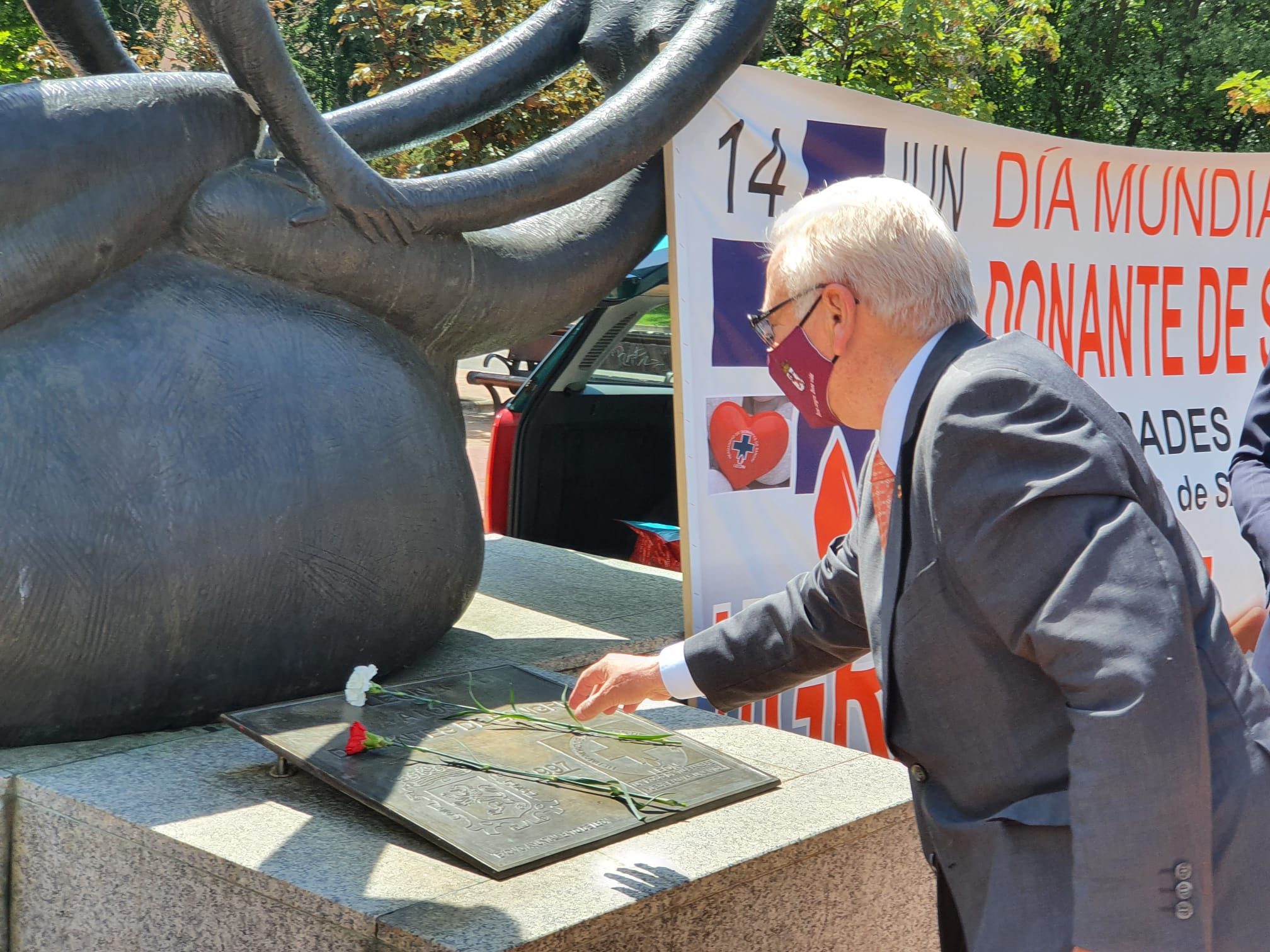 Homenaje a los donantes con motivo del Día Mundial del Donante de Sangre