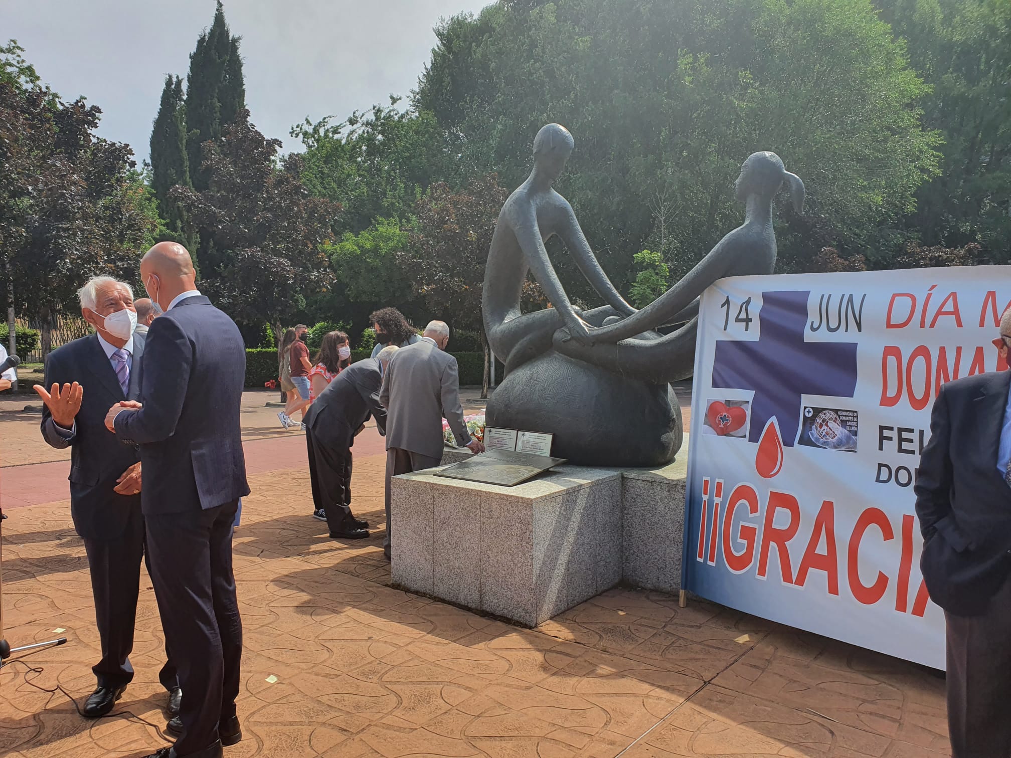 Homenaje a los donantes con motivo del Día Mundial del Donante de Sangre