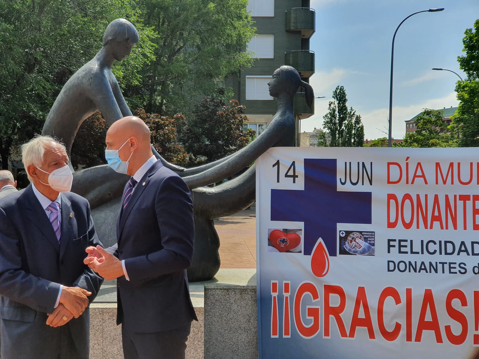 Homenaje a los donantes con motivo del Día Mundial del Donante de Sangre