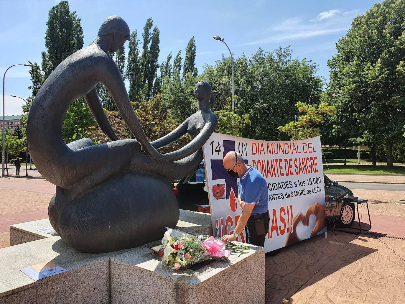 Homenaje a los donantes con motivo del Día Mundial del Donante de Sangre