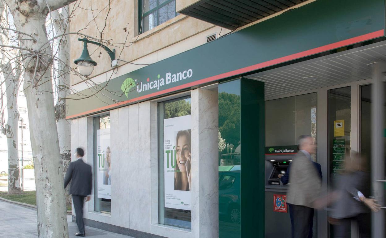 Oficina de Unicaja Banco.