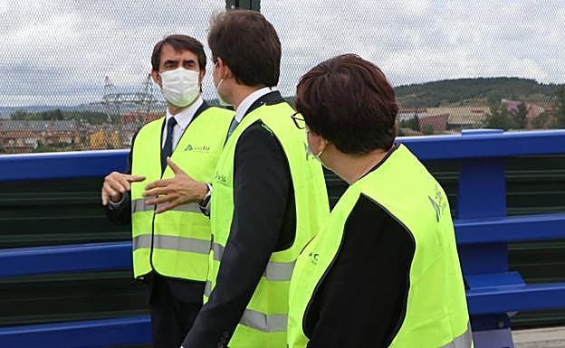 El consejero d Fomento y Medio Ambiente, Juan Carlos Suárez-Quiñonez, este miércoles en San Andrés.