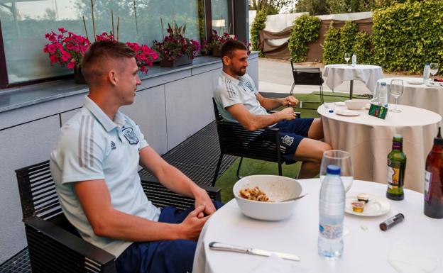 Día libre, comida en Torrelodones y vuelta a los entrenamientos para La Roja