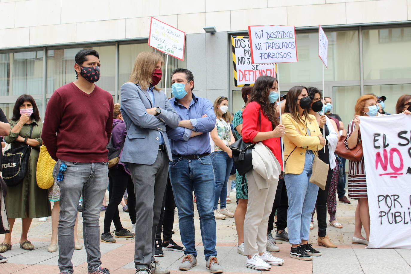 Fotos: Concentración contra el cierre de &#039;El Alba&#039;