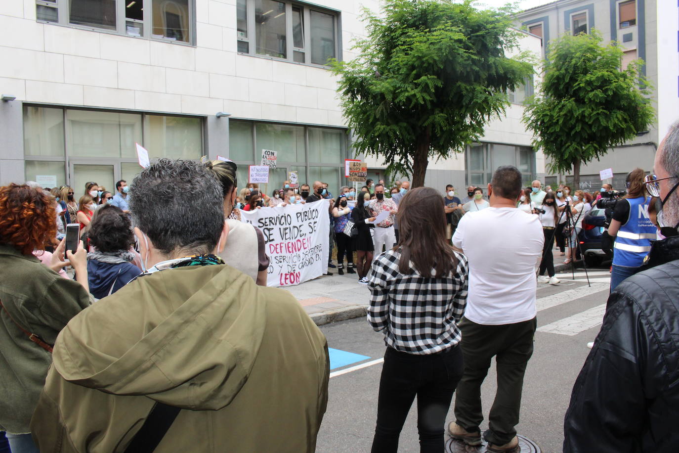 Fotos: Concentración contra el cierre de &#039;El Alba&#039;