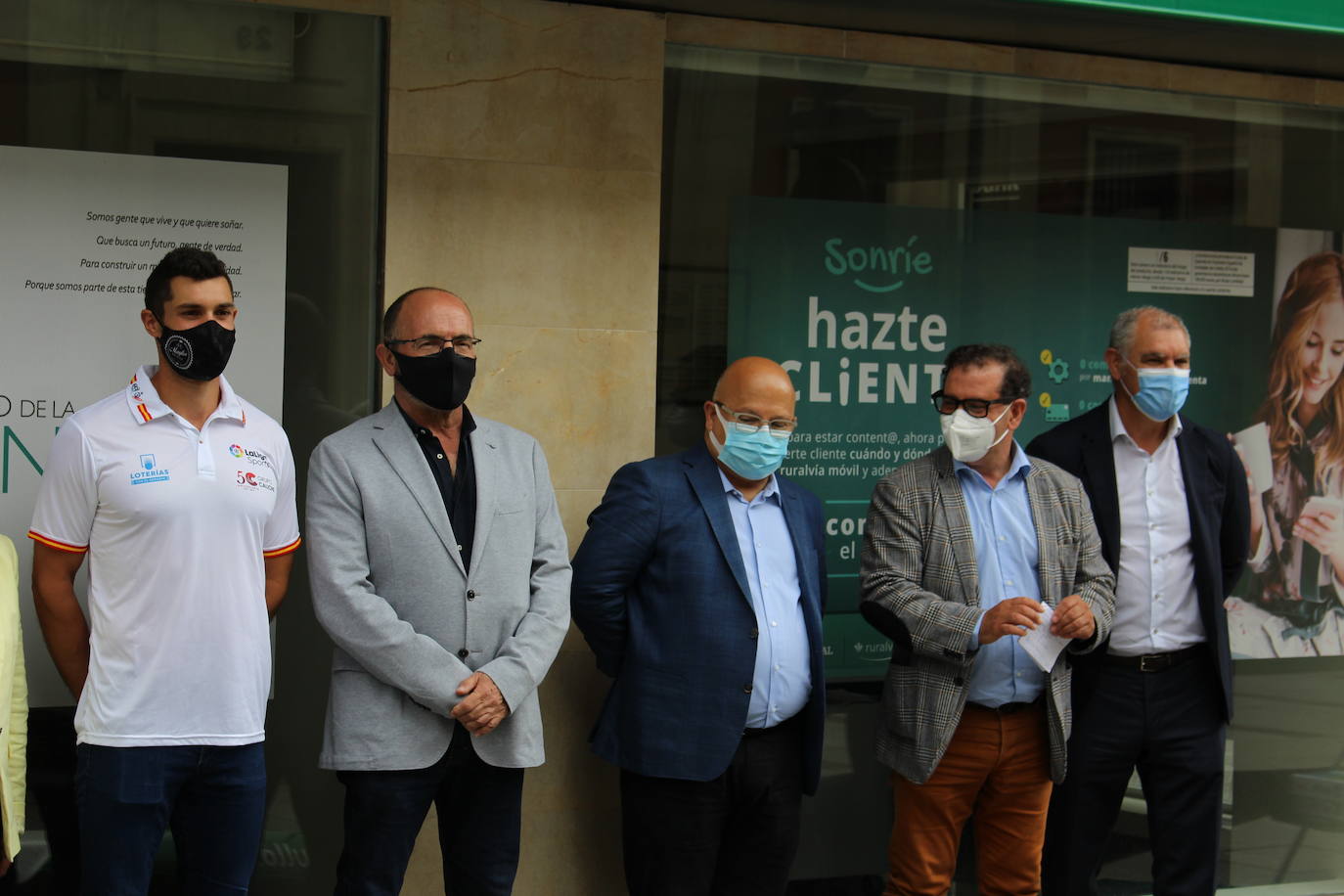 La sede de Caja Rural en León ha sido el espacio elegido para la presentación del Campeonato de España de Aguas Bravas que se celebrará en Sabero.