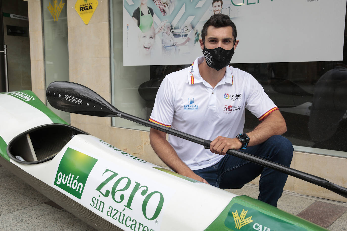 La sede de Caja Rural en León ha sido el espacio elegido para la presentación del Campeonato de España de Aguas Bravas que se celebrará en Sabero.