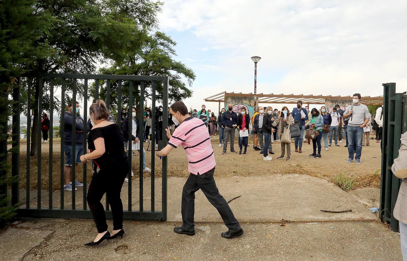 Fotos: Jornada de oposiciones de Secundaria y otros cuerpos en Castilla y León