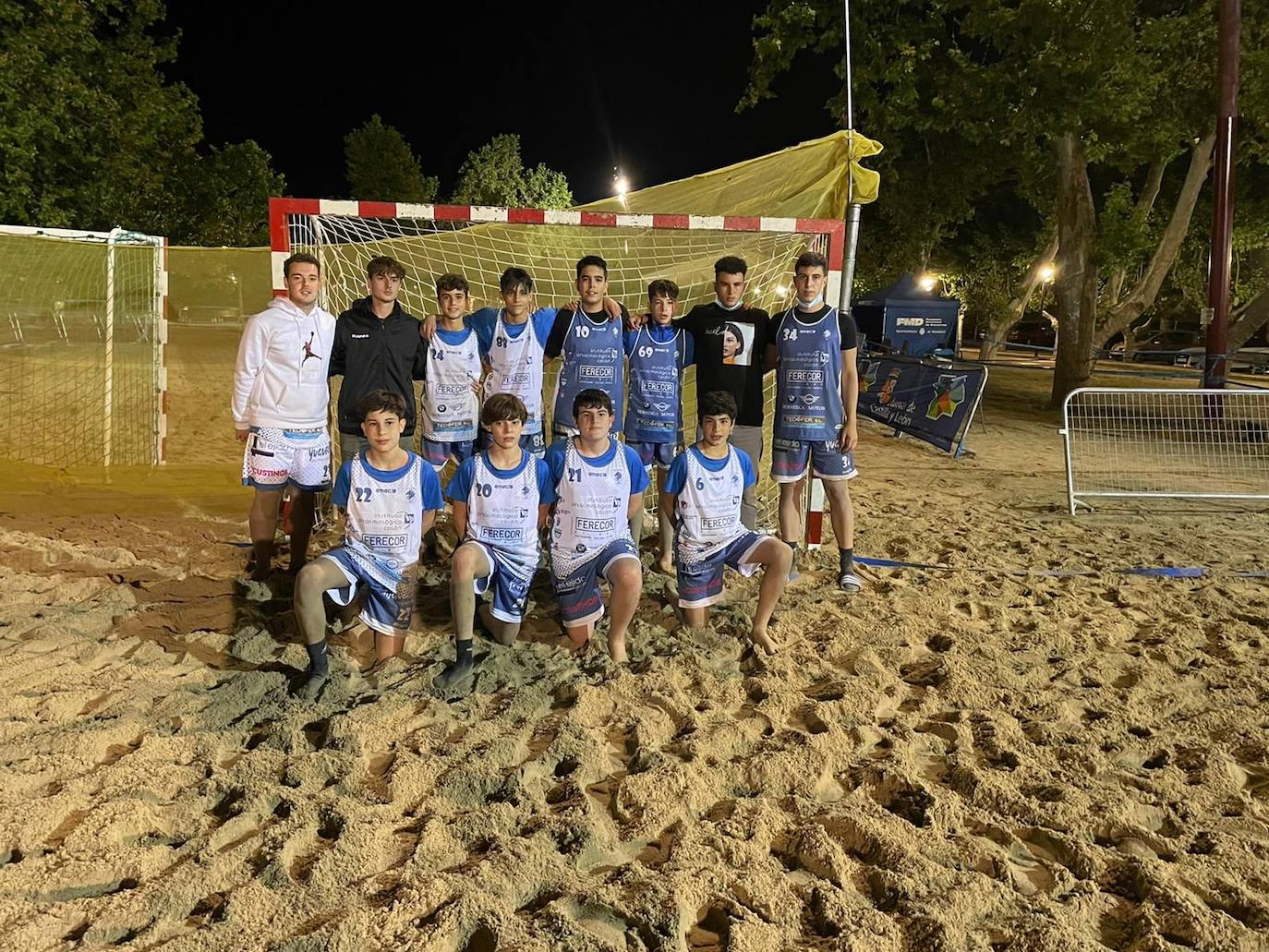 Los jugadores del Astura lograron varios premios en la competición.