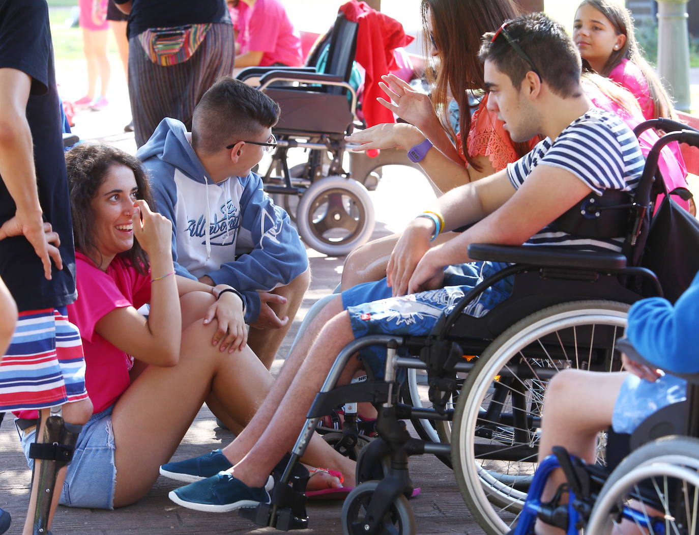 Imagen de la inuaguración de la pasada edición de Aspaym.