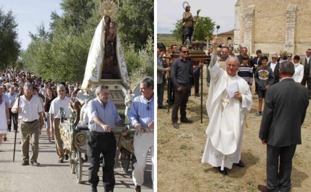 Romería de Nuestra Señora de Rubialejos y bendición de los campos por San Isidro.