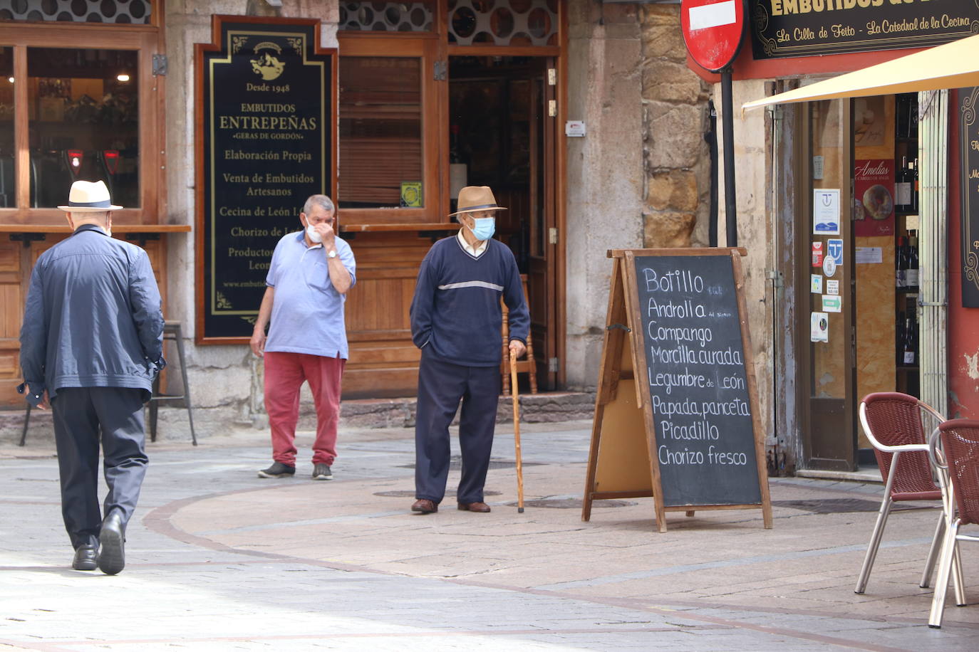 Fotos: León se quita la mascarilla