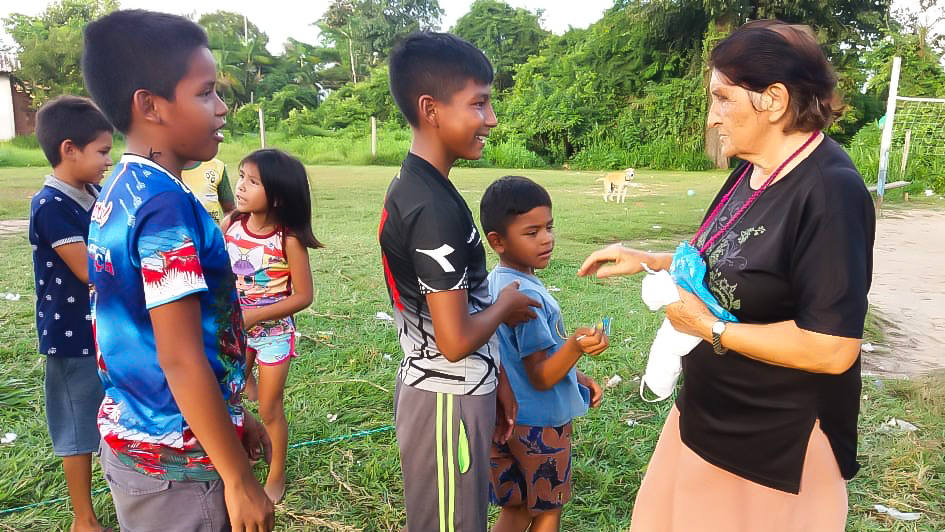 Fotos: Fermina López, 50 años de misionera