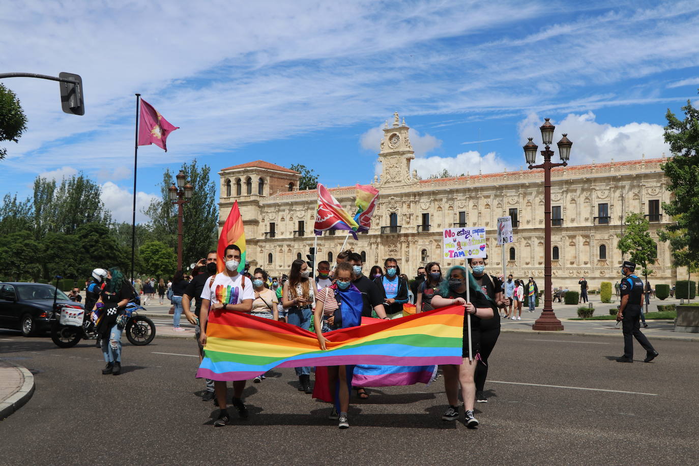 Fotos: Manifestación del día del orgullo en León