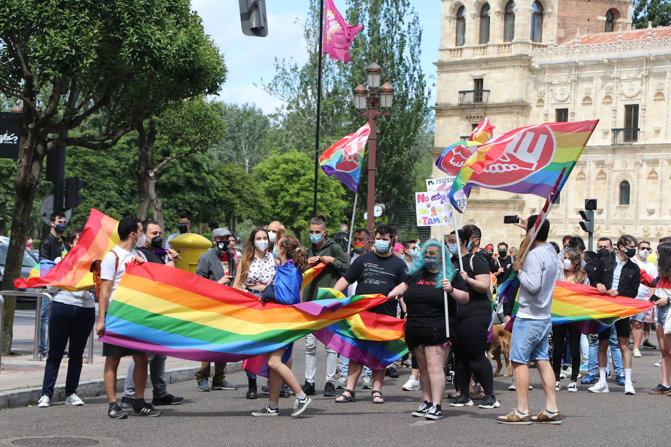 Fotos: Manifestación del día del orgullo en León