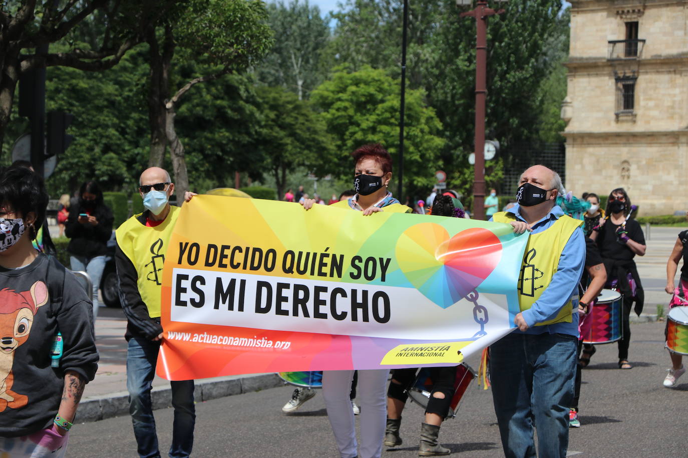 Fotos: Manifestación del día del orgullo en León