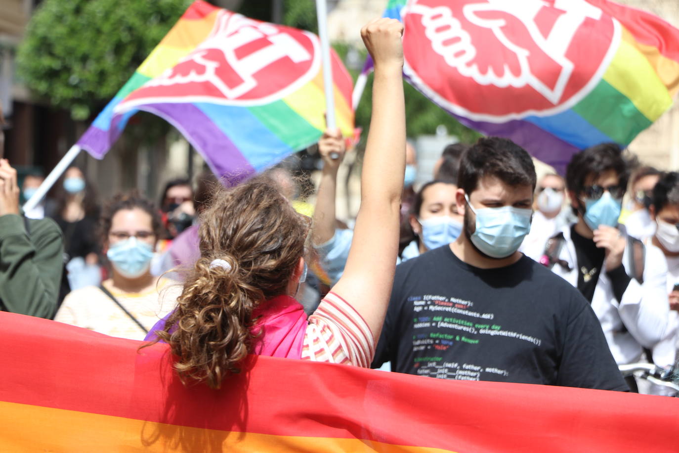 Fotos: Manifestación del día del orgullo en León