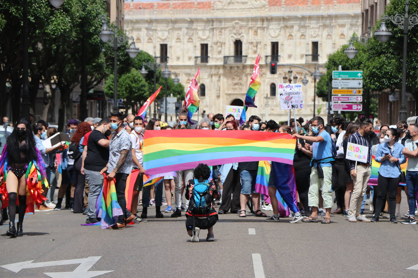 Fotos: Manifestación del día del orgullo en León