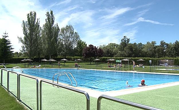 Una de las piscinas de Cuadros. 