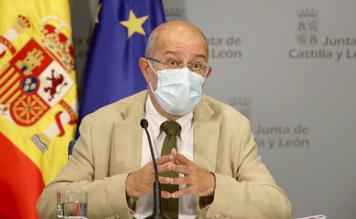 El vicepresidente y portavoz de la Junta, Francisco Igea.