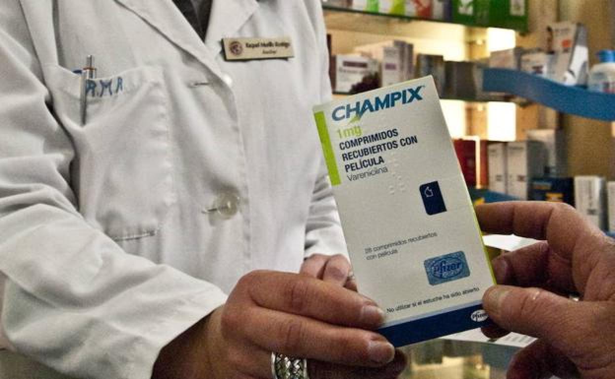 Champix, el fármaco antitabaco de Pfizer.