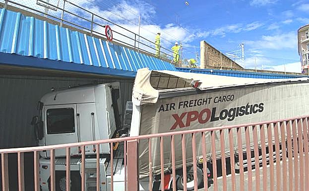 Galería. Imagen de la zona en la que se ha producido el accidente. 