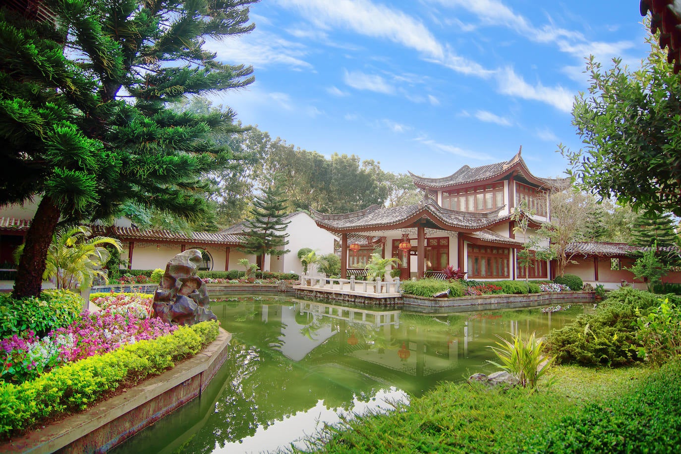 Jardín de Yuyuan, en Shangai, China.