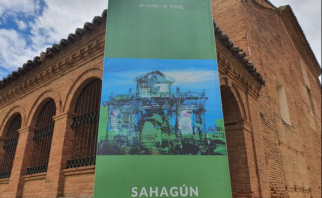 Iglesia de San Tirso en Sahagún, una de las sedes de las Edaddes del Hombre.