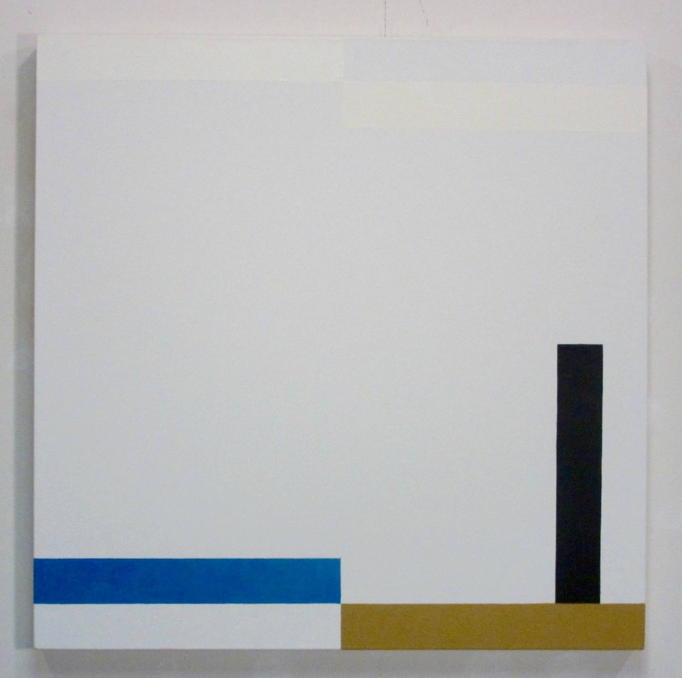 La leonesa María Luisa Fernández comparte exposición con otros catorce artistas de Castilla y León, como esta obra, 'Concierto para el Bioceno 7' del vallisoletano Eugenio Ampudia.