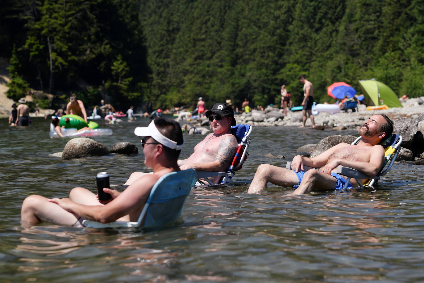 Fotos: La terrible ola de calor que asola a Norteamérica, en imágenes