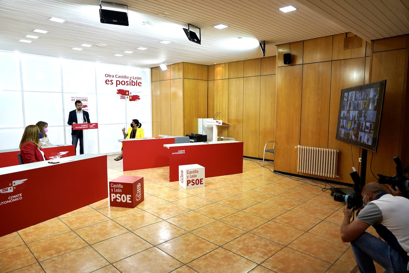 Fotos: Comité Autonómico del PSOE de Castilla y León