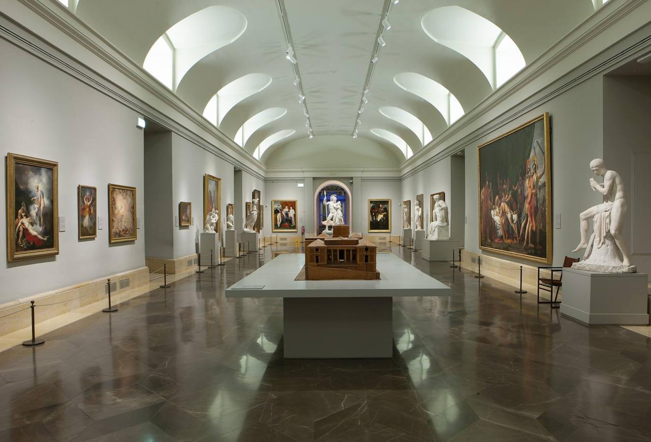 Sala 75 del Museo del Prado antes la reordenación